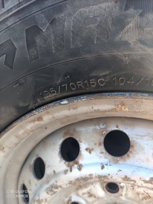 Roda para carrinha Toyota Haices | 195/70R15C