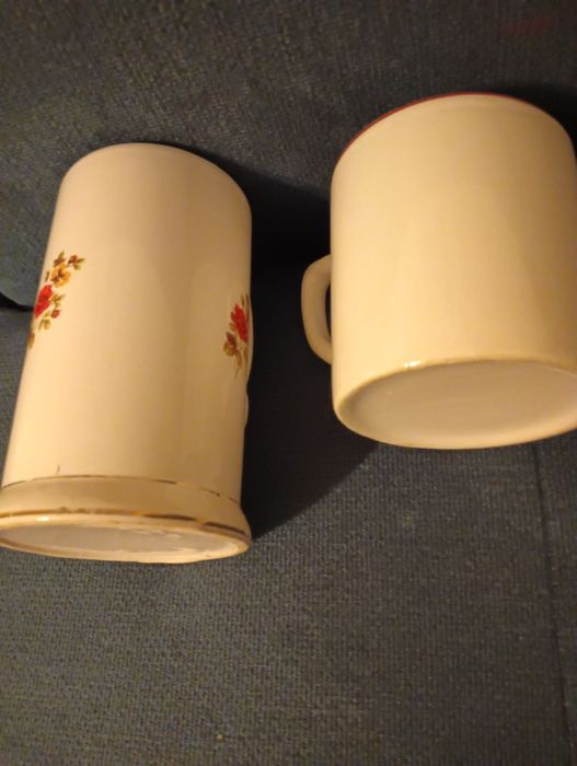 Caneca cerâmica / loiça de coleção antiga e rara	Vintage*