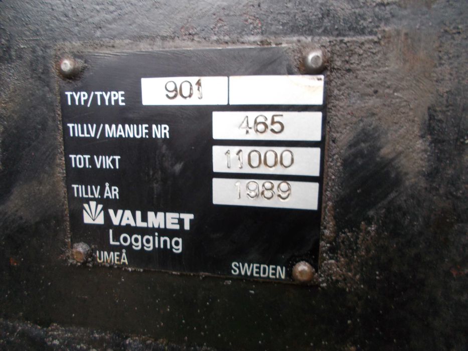 harvester valmet 901 kombajn zrębowy