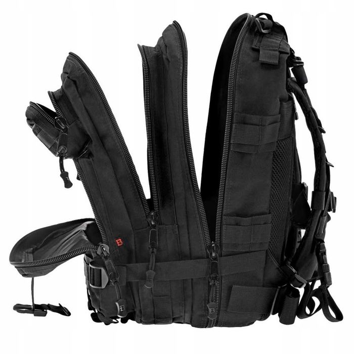 Plecak wojskowy Badger Outdoor BO-BPRN25-BLK 20-40 l czarny