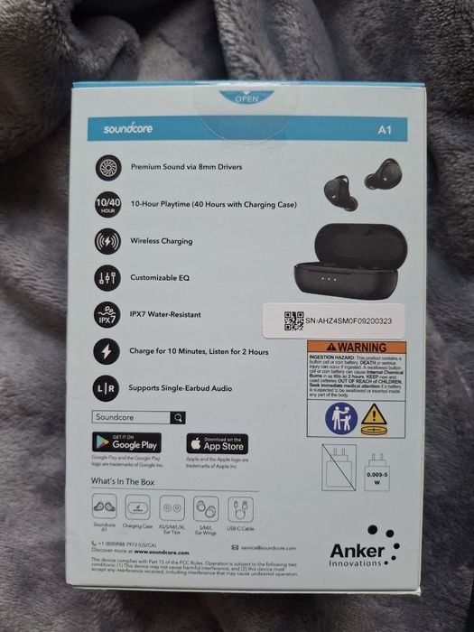 Навушники anker soundcore life  a1 open box
