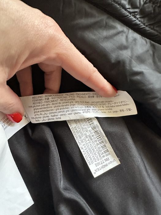 Пуховик Zara розмір S