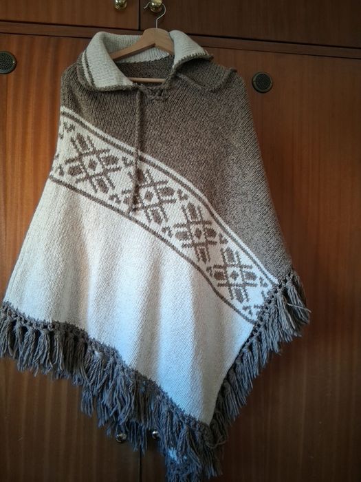 Poncho/Capa Lã Mulher Artesanato Português - HAPPY DAY