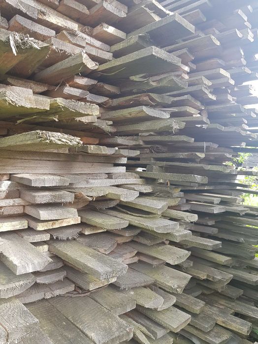 Deski- króciaki gr.25 mm, dł. 1,6 -1,9 ;  sezonowane, sosnowe