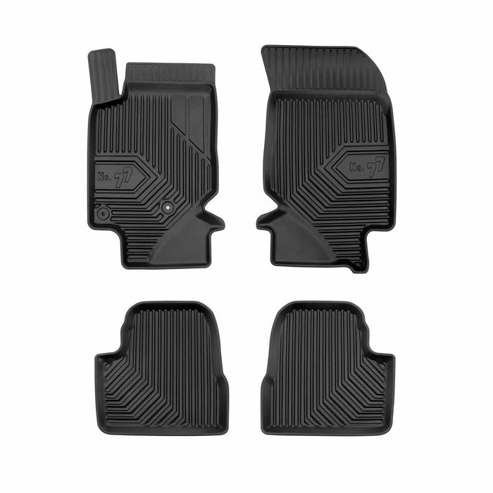 PACK 4 TAPETES BORRACHA NO.77 | Peugeot 208 / Opel Corsa F