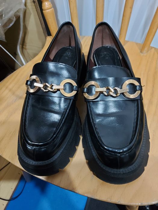 Buty damskie mokasyny Zara