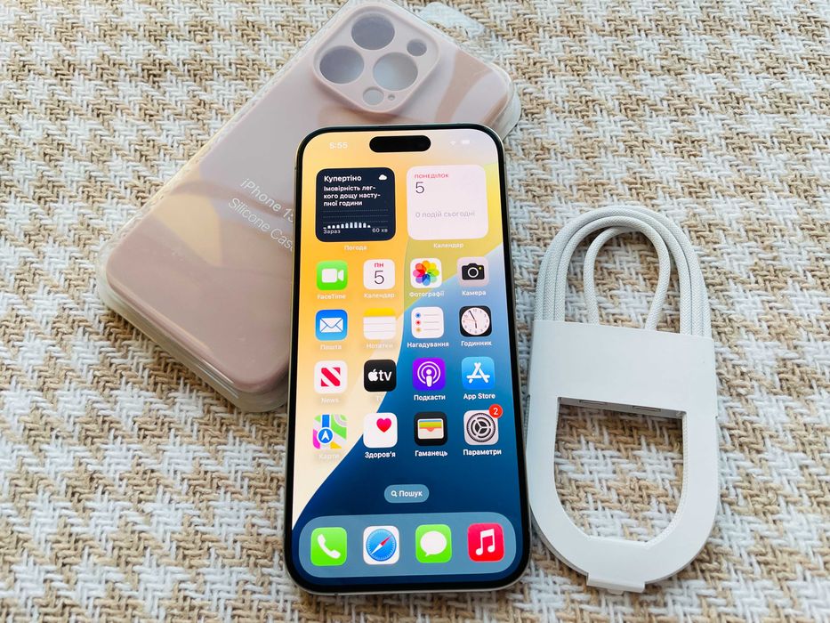 IPHONE 15 PRO 128Gb Natural Titanium NEVERLOCK ( 34804)