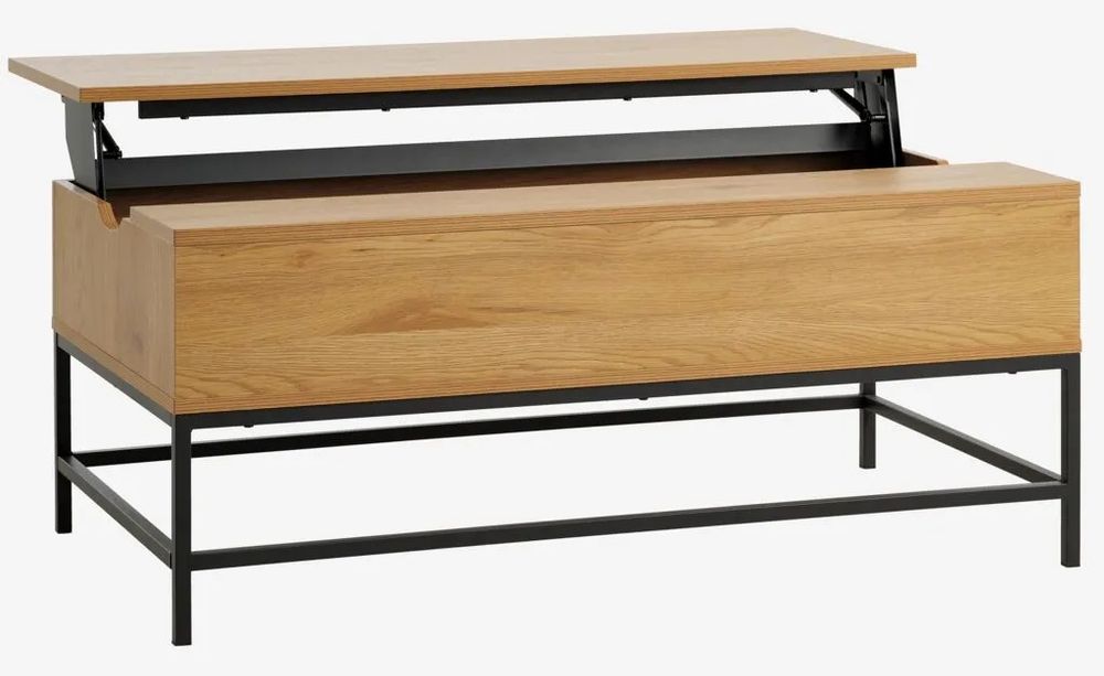 Mesa de centro  com tampo elevatório