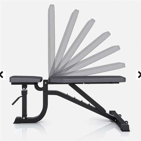 Ławka skośna, regulowana