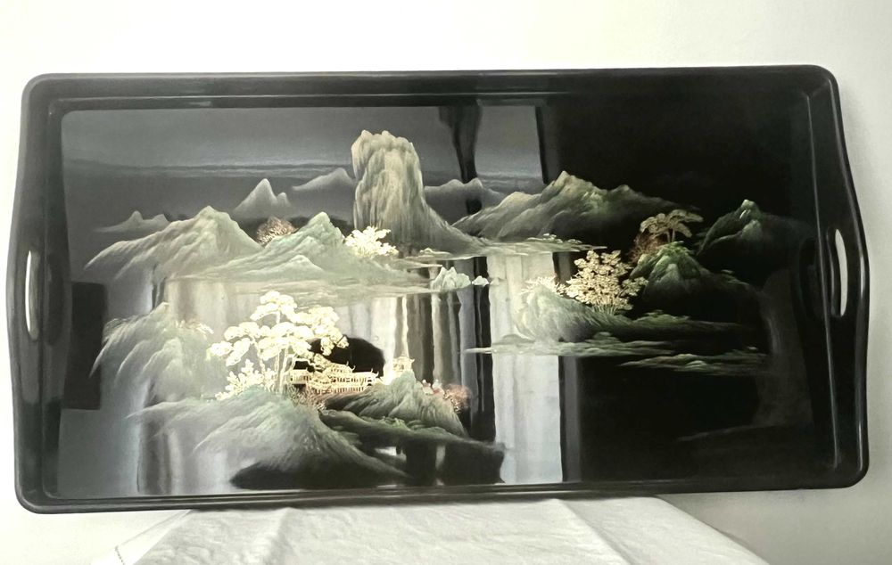 Conjunto de serviço de chá chinês da década de 1930, peça de coleção