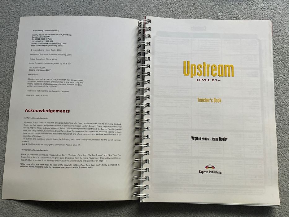 UPSTREAM level B1+ teacher’s book