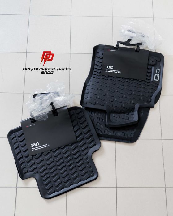Коврики, килимки гумові(резинові) Audi Q3. Оригінал