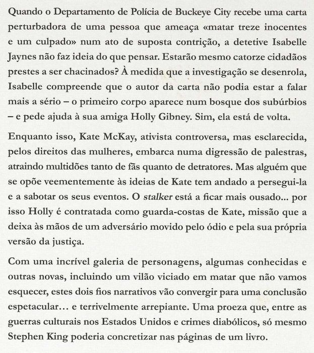 Livro Sem Tréguas de Stephen King  [Portes Grátis]