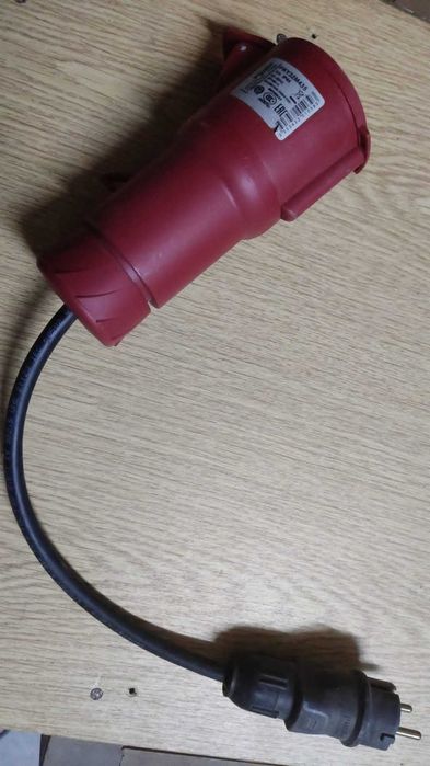 Fichas trifásicas 32A macho e fêmea ip44