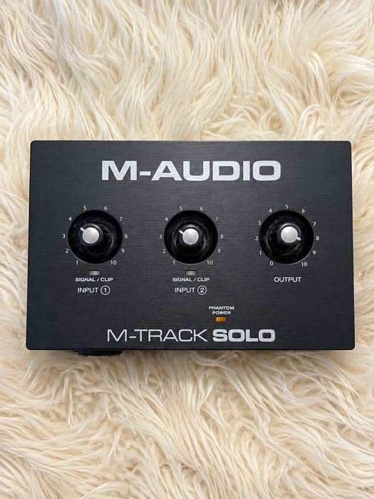 M-Audio M-Track Solo — USB аудіоінтерфейс / звукова карта