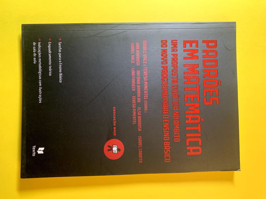 Padrões em Matemática - Isabel Vale e Teresa Pimentel (Coord.)