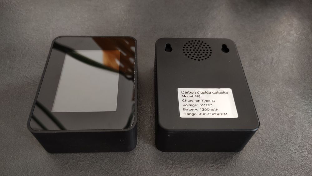 Датчик вуглекислого газу з вимірюванням вологості та температури