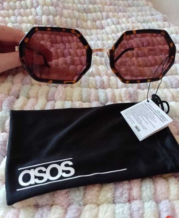 ASOS/Ekskluzywne okulary przeciwsłoneczne  z Londynu, NOWE