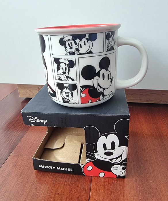 Caneca Disney Mickey Mouse - nova na embalagem