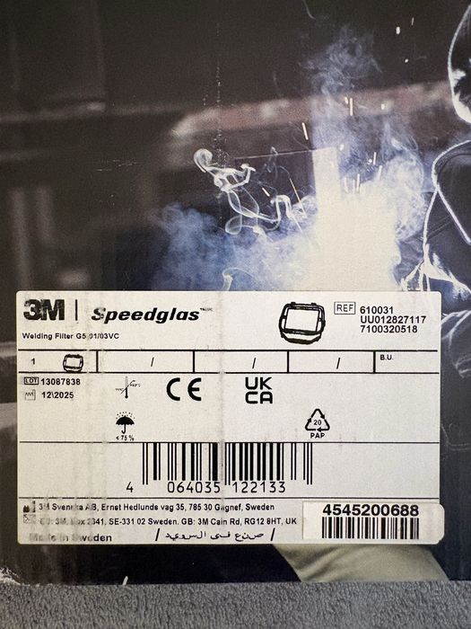 Speedglas Filtr do maski G5 01/03VC