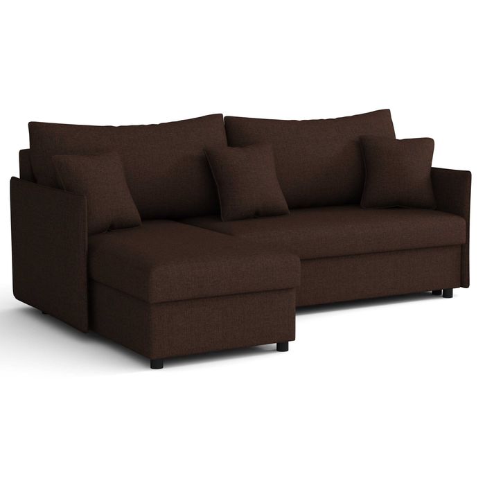 Narożnik rozkładany Kanapa darmowa dostawa Poduszki Wypoczynek Sofa