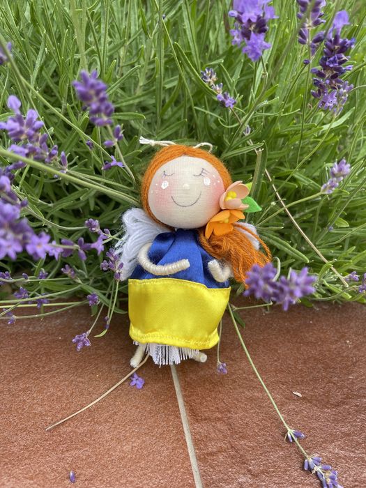 Янгол, лялька україночка, оберіг, подарунок волонтерам