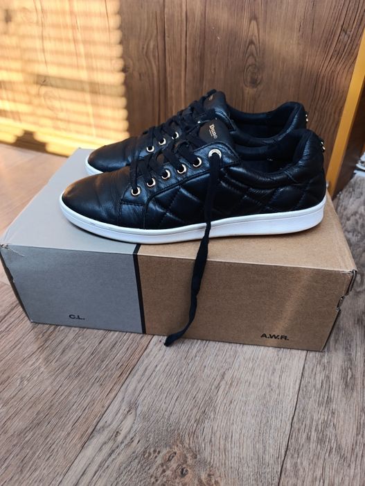 Шкіряні кеди мокасини Dune 27см