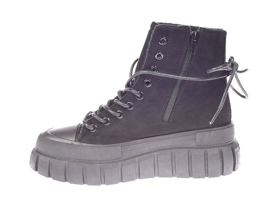 Trzewiki workery gruba podeszwa suwak trapery RM101-4 rozm. 37