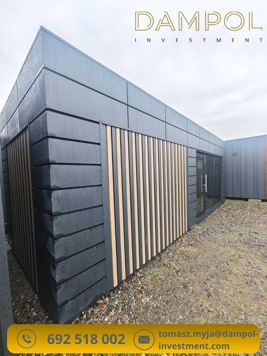 całoroczny Pawilon 8×3 m /szyby stop-sol /PIR/gotowy od ręki /kontener