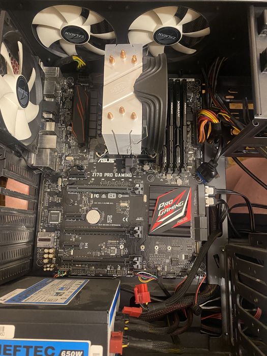 Материнська плата Asus z170 pro gaming