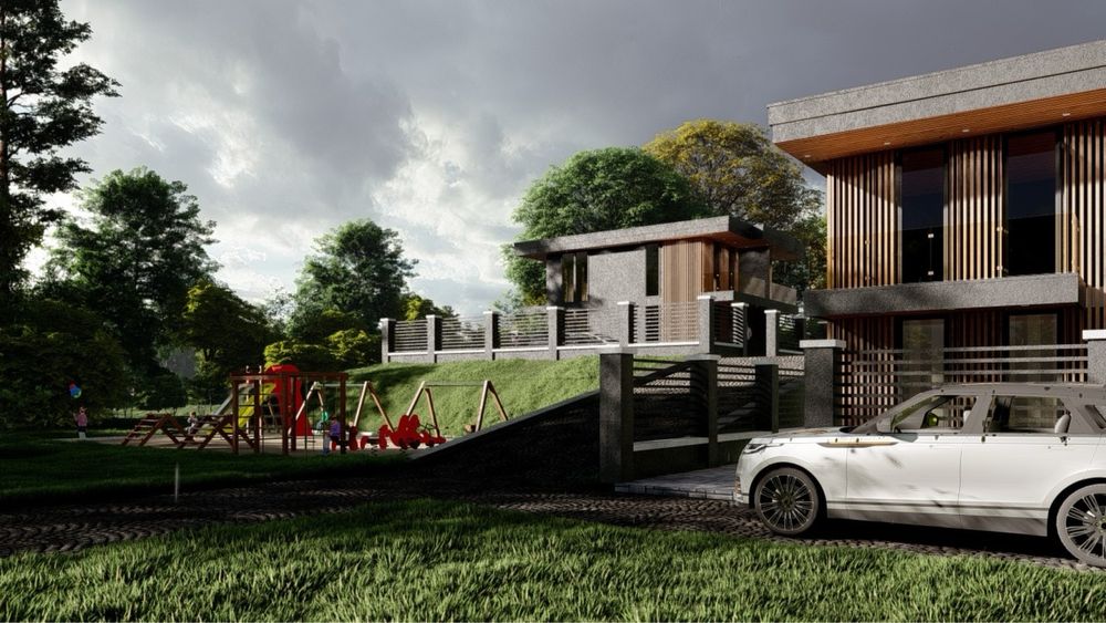 Сучасний котедж в Брюховичах КМ «TrenD”