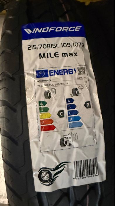 Шины 215/70 R15C Windforce MILE max 109/107R лето
