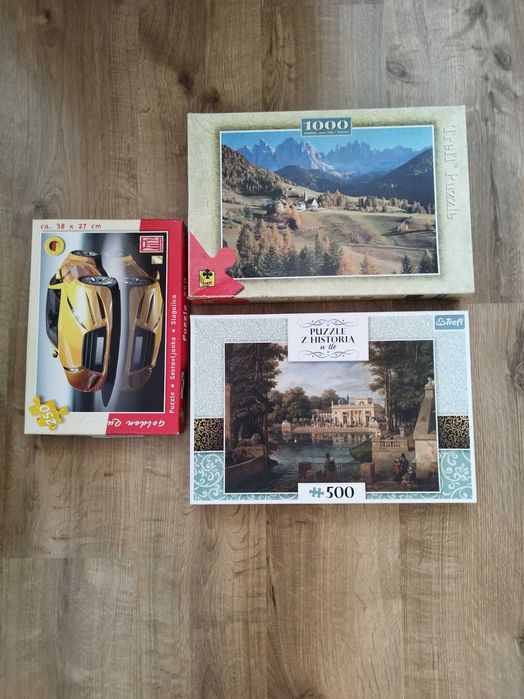 Puzzle Trefl różne rodzaje