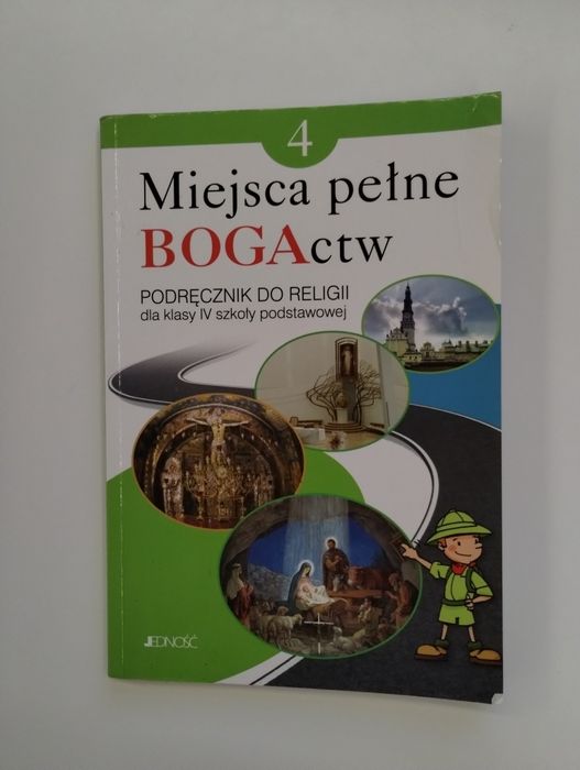 Podręcznik do religii " miejsce pełne Bogactw" klasa 4
