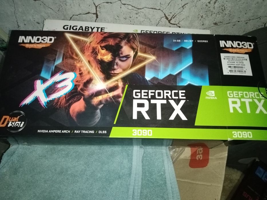 RTX 3090 видеокарта