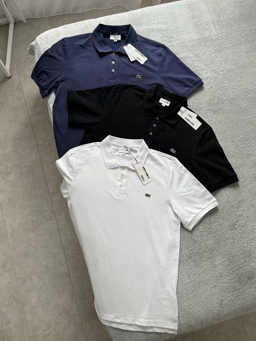 Футболка поло Lacoste преміум | Оригінальний стиль | Топ якість