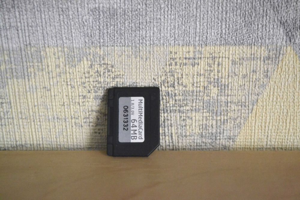 karta pamięci MMC 64MB Mobile Multimedia Card mała RS do retro sprzęt