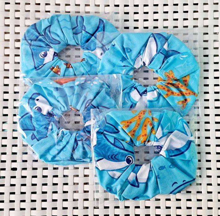 Gumka scrunchie bawełniana
