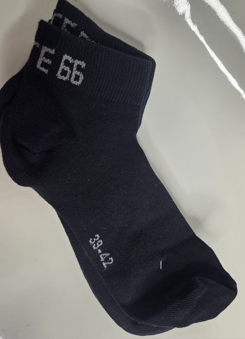 Skarpetki Route 66 Męskie Czarne Rozm:  39-42