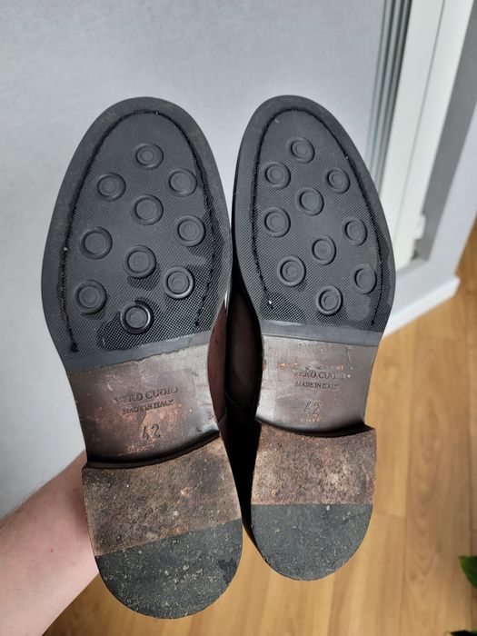 Туфлі чоловічі, коричневі