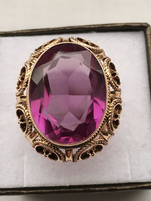 Pierścionek 14k. Złoto. Jak lmago artis nie noszony.