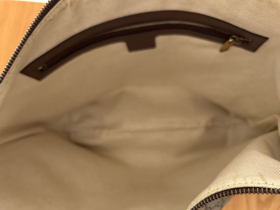 Mala Gucci Ophidia GG Supreme Canvas/Pele (ver fotos e texto)