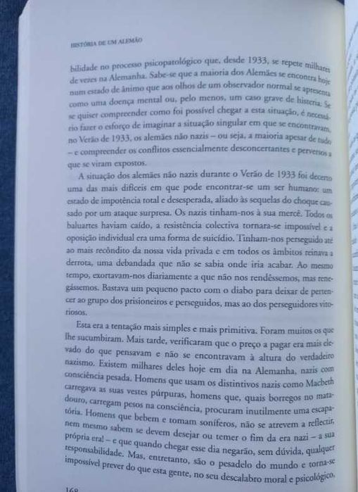 História de um Alemão; Memórias (1914 - 1933) - Sebastian Haffner