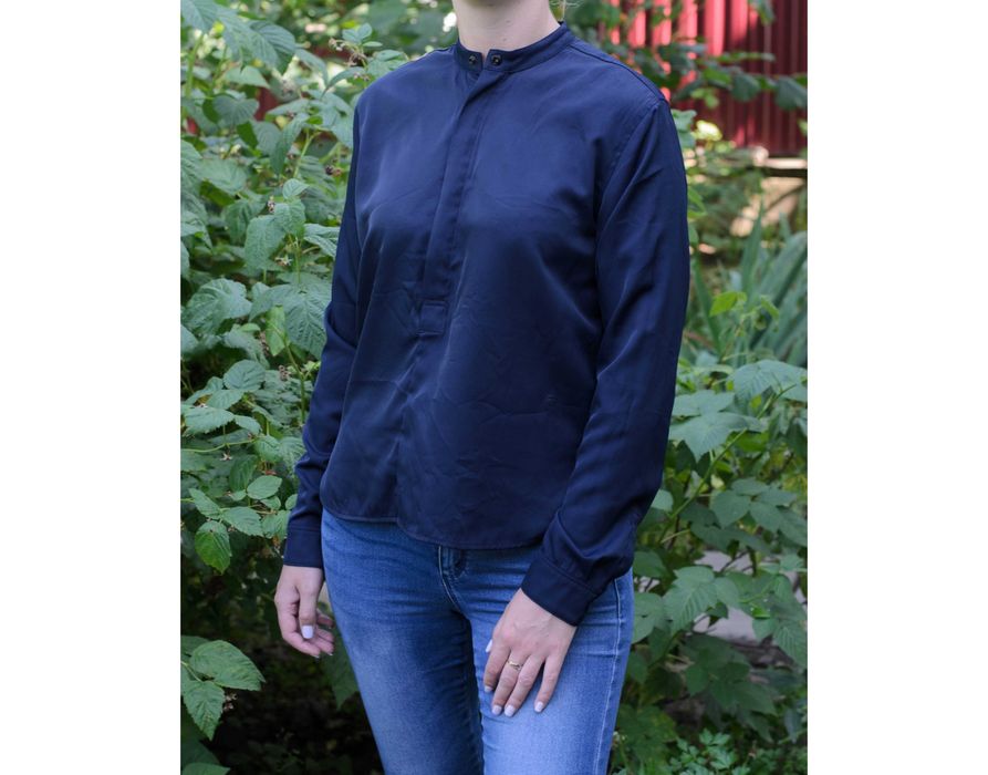 Женская укороченная рубашка блуза G-Star Raw Road Cropped Shirt L/S XS