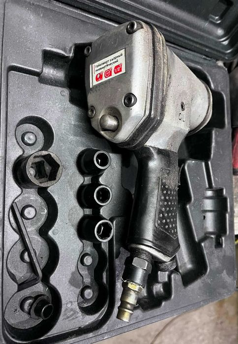 Пневматичний Ударний Гайковерт Intertool 345Нм