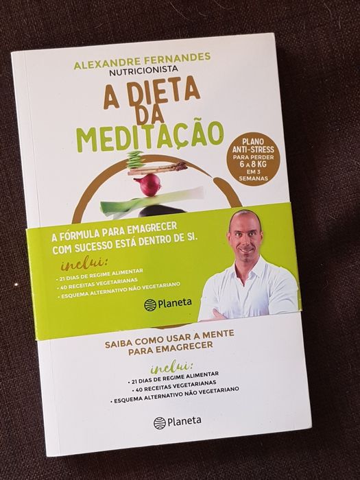 Livro A Dieta da Meditação, de Alexandre Fernandes NOVO