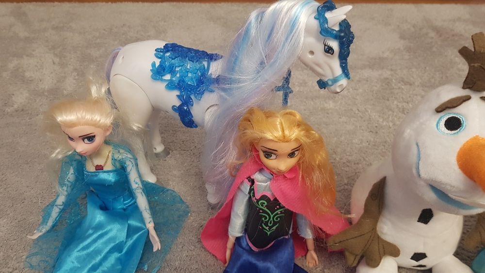 Frozen zestaw - Elsa x2, Anna,  - 3 lalki - tylko lalki!!!