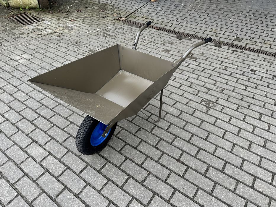 Nowa taczka budowlana, ogrodowa solidna 85L
