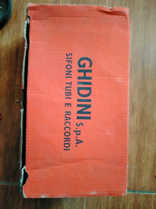 Сифон хромированный латунный chlmini