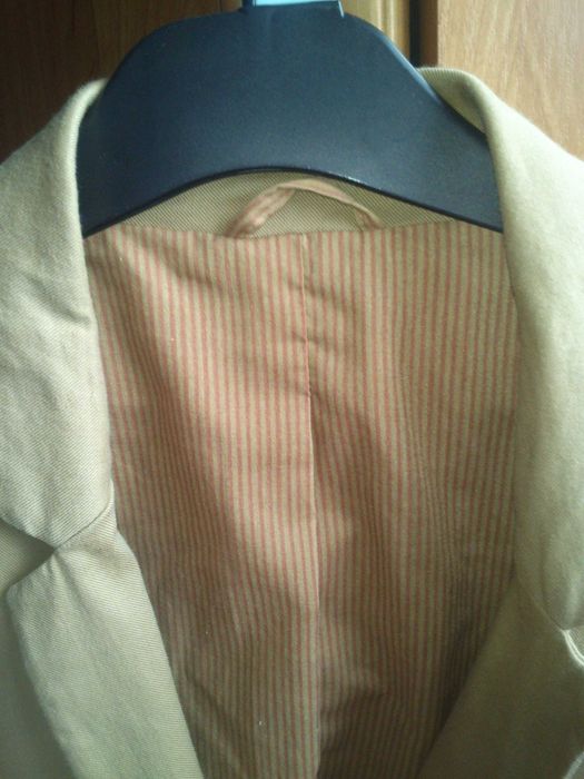 Żakiet beżowy marynarka dzień kobiet codzień jasnobrązowa brązowa Next